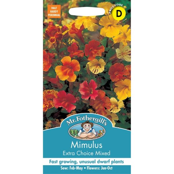 Mimulus Extra Choice Mixed Seeds